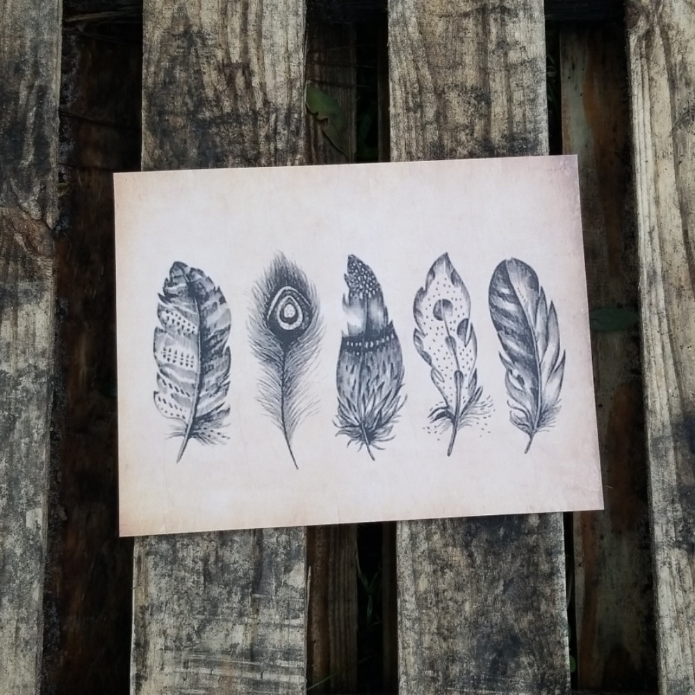 2 for $8 Vintage Designed Rustic Picture